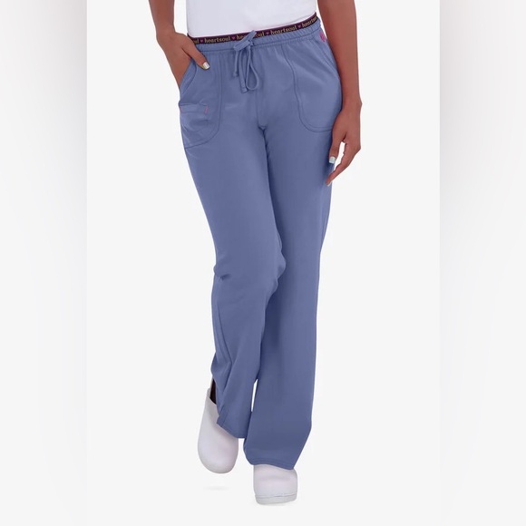 Heart Soul Women's Ceil Blue Scrub Set - Picture 2 of 6